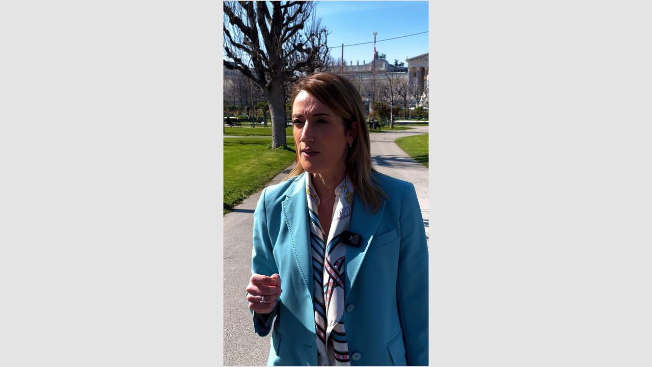 Präsidentin des EU-Parlaments: 'Findet etwas an das ihr glaubt!'