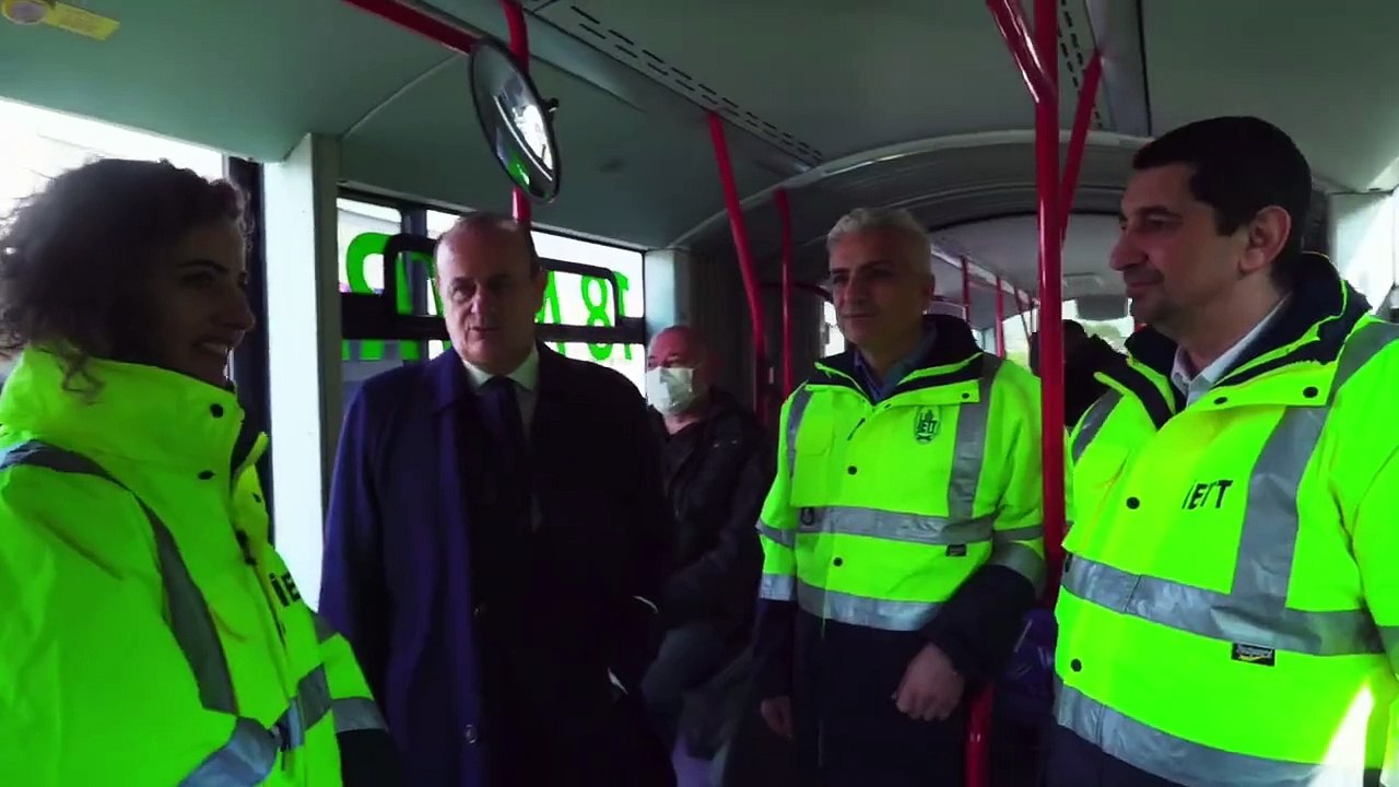 İETT yerli ve elektrikli Metrobüslerin test sürüşlerine başladı