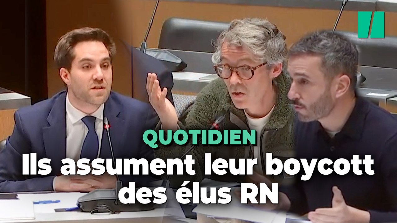 "On fait ce qu'on veut": face au RN, Yann Barthès et Julien Bellver assument leur boycott