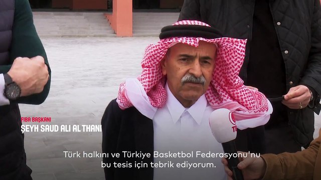 FIBA heyeti, Basketbol Gelişim Merkezi'ni ziyaret etti