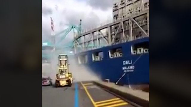 Pont effondré à Baltimore : le cargo Dali avait embouti le port d'Anvers en 2016