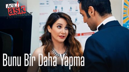 Bunu bir daha yapma