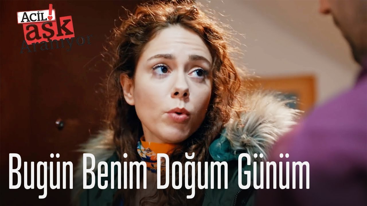 Bugün benim doğum günüm
