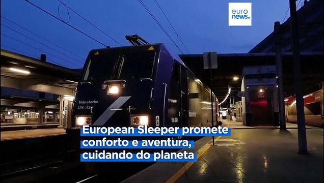 Comboio noturno liga quatro capitais europeias da Bélgica à Chéquia