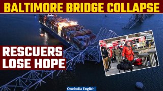 Baltimore Bridge Collapse: Baltimore rescuers lose hope for more bridge collapse survivors| Oneindia