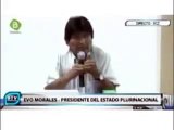 Evo Morales admite haber tenido una relacion sentimental con Gabriela Zapata