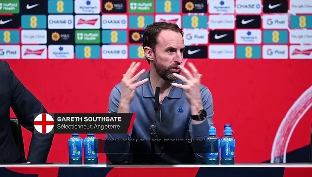 Southgate et Pickford admiratifs du héros Bellingham