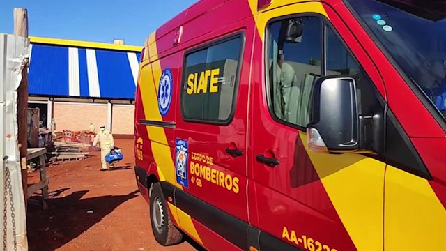 Trabalhador fica ferido ao cair em obra de ginásio no Bairro Interlagos