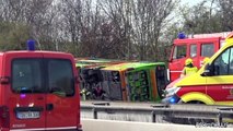 Lipsia, Flixbus si ribalta sull'autostrada: almeno cinque morti