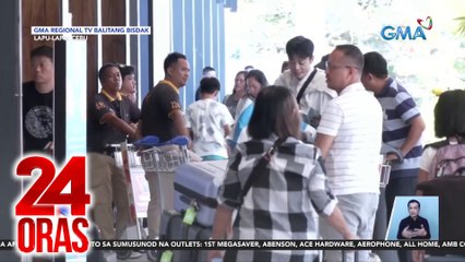 Mahigpit na seguridad, nakalatag na sa Mactan Cebu Int'l Airport; dagsa ng pasahero, inaasahan hanggang bukas | 24 Oras