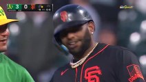 ¡Pablo Sandoval sale del juego en San Francisco con una gran ovación!