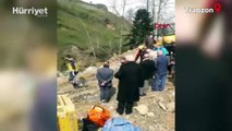 Trabzon'da içme suyu hattı çalışmasında göçük: 3 işçi hayatını kaybetti