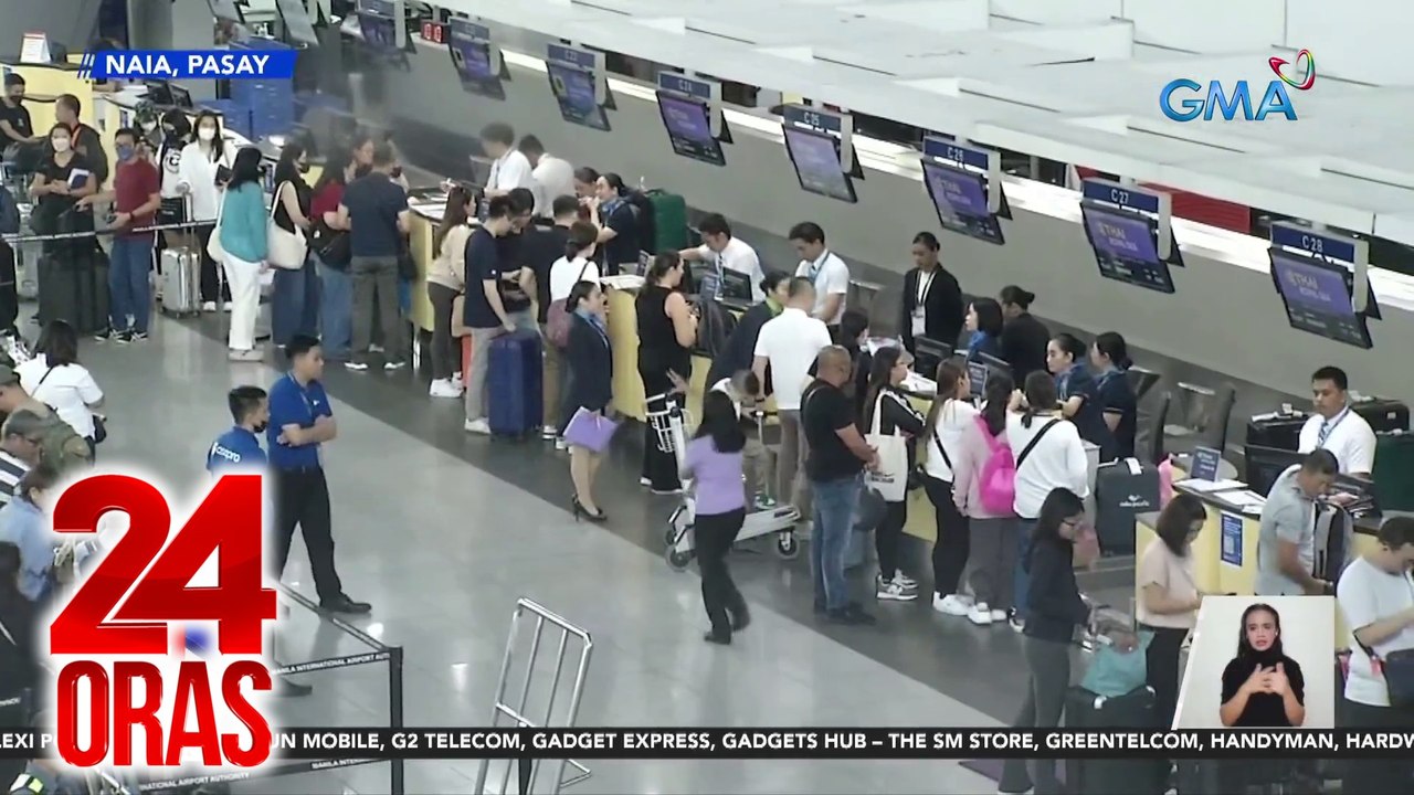 Power suplay sa NAIA T2, 3 beses napatid; aircon, ilang oras na 'di gumana kaya mainit | 24 Oras