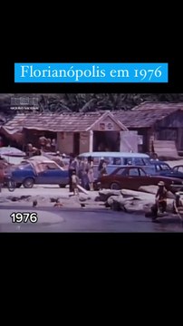 Imagens históricas mostram como eram praias tradicionais de Florianópolis há quase 50 anos