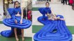 Urfi Javed aka Uorfi ने इस बार Unique Sleeping Mattress Dress पहन किया Fans को हैरान, Video Viral