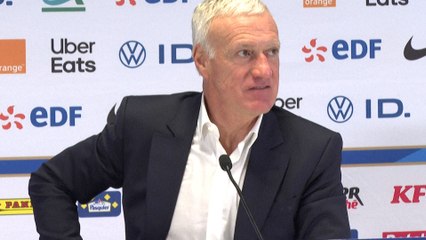 Équipe de France: "Il faudra faire beaucoup plus" à l'Euro (Deschamps)