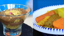 Couscous Marocain, verrines kunafa au chocolat - Koujinetna Haka Romdhan 3  Ep 16