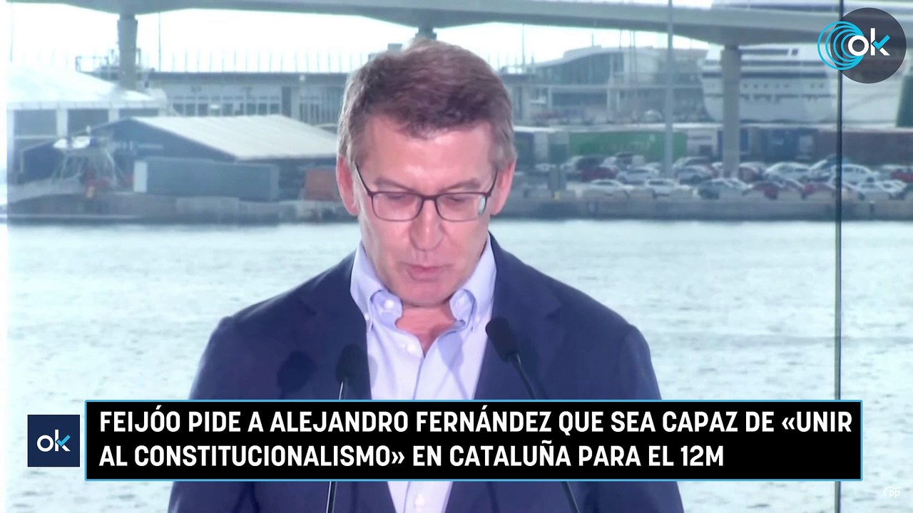 Feijóo pide a Alejandro Fernández que sea capaz de «unir al ...