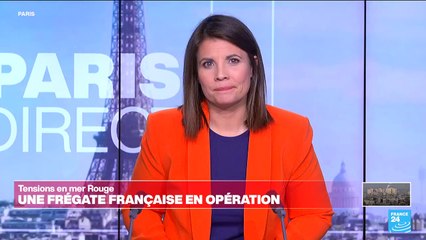 France 24 en Mer Rouge : à bord d'une frégate protégeant un navire commercial