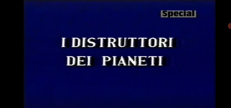 Speciale Fantascienza I Distruttori Dei Pianeti condotto da Luigi Cozzi