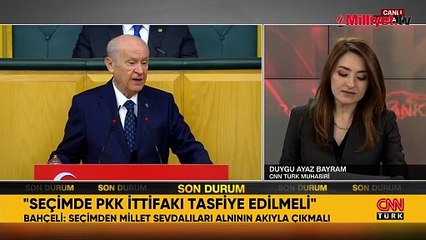 Devlet Bahçeli: DEM’lenmiş CHP’nin terörist yandaşları Türkiye’nin gücünü tanıyacaklar