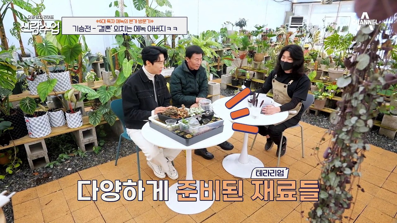 [#신랑수업] 신랑수업 받지 말고 결혼이나 해♨♨ 기승전 '결혼' 외치는 아버지에게 지친 에녹 ㅋㅋ;; #에녹 #결혼 #며느리