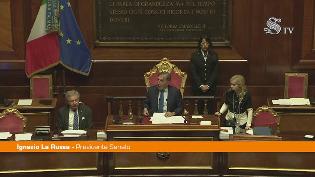 Gli auguri di La Russa ai senatori Pasqua sia una festa di pace