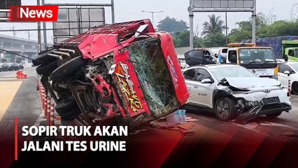 Sopir Truk yang Picu Tabrakan Beruntun di GT Halim Akan Jalani Tes Urine