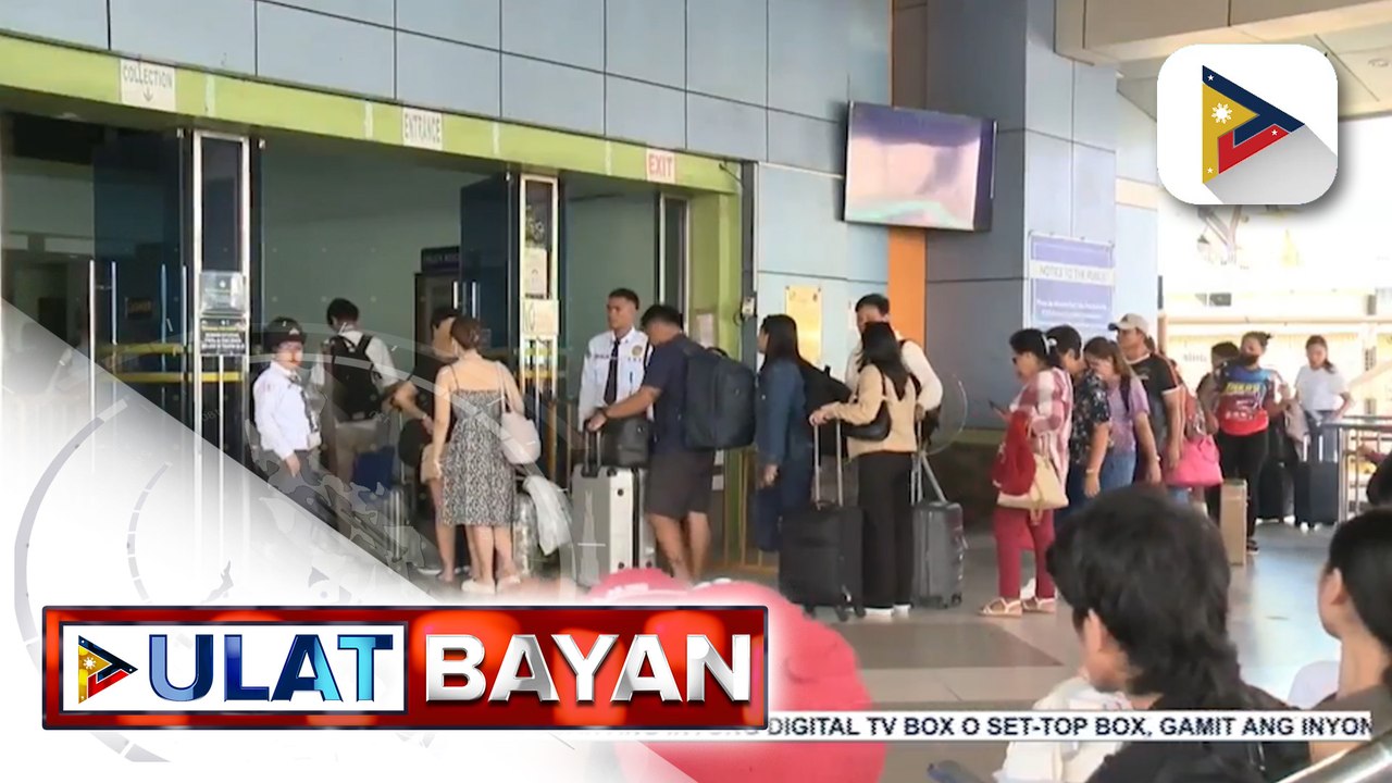 PCG at PNP, nag-inspeksiyon sa mga pantalan at bus terminal sa Cebu