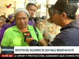 Caracas | Devotos del Nazareno de San Pablo acuden a la Basílica de Santa Teresa para rendir honores