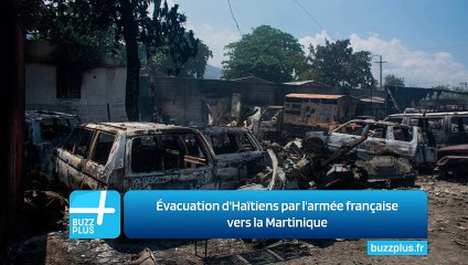 Évacuation d'Haïtiens par l'armée française vers la Martinique