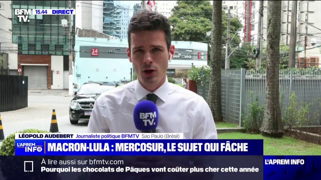 Mercosur, guerre en Ukraine: les sujets de discorde entre Emmanuel Macron et Lula qui pourraient être abordés durant leurs échanges