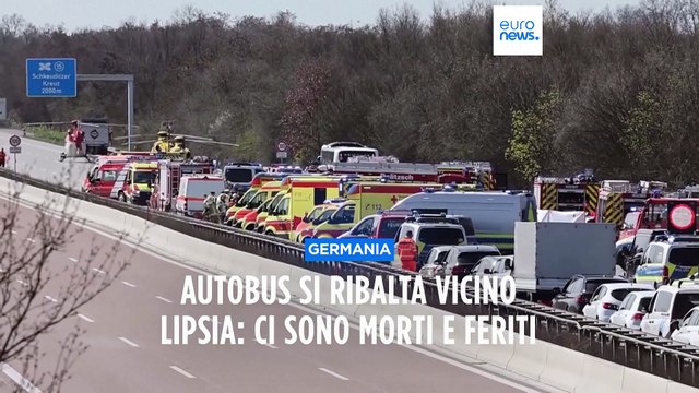 Germania, pullman FlixBus si ribalta vicino Lipsia: morti e feriti tra i passeggeri