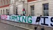 Pro-Palestine protesters occupy government department over ‘arming of Israel’