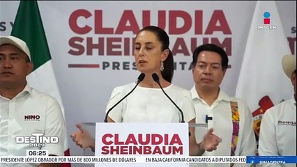 Claudia Sheinbaum dice que no tendrá un teléfono rojo en Palacio Nacional