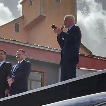 Ordu Büyükşehir Belediye Başkan adayı şantaj mesajını miting meydanında okudu