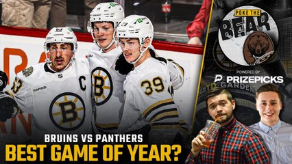 Download Video: Was Bruins’ victory over Panthers their best win of the year? w/ Evan Marinofsky | Poke the Bear