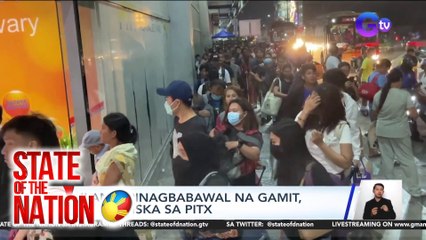 Ilang ipinagbabawal na gamit, kinumpiska sa PITX | SONA