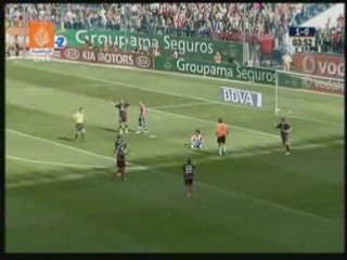 atletico madrid - almeria.2-0 Forlan.penalty