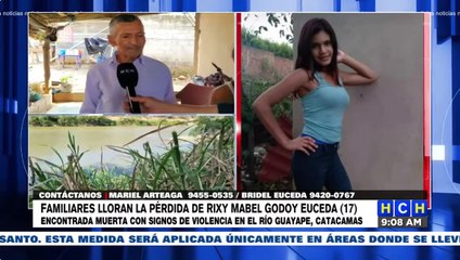 ¡Identificada! Piden justicia para jovencita hallada estrangulada en río de Olancho