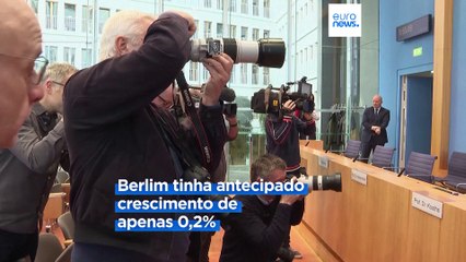 Institutos alemães baixam para 0,1% perspetiva de crescimento do PIB deste ano