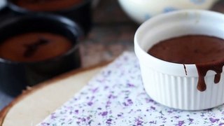 Fondants au chocolat au air fryer extra coulants !