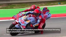 Marquez Tuding Bagnaia Sebagai Biang Kerok Atas Senggolan di MotoGP Portugal