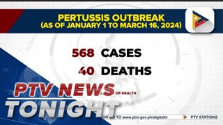 Pertussis cases nationwide increasing