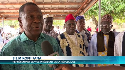 Tiémoko Meyliet Koné apporte sa solidarité à la communauté musulmane de la région de Gbêkê