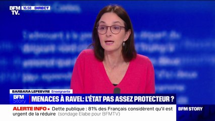 Proviseur menacé de mort à Paris: "Nous sortons tant bien que mal du déni", pour l'enseignante Barbara Lefebvre