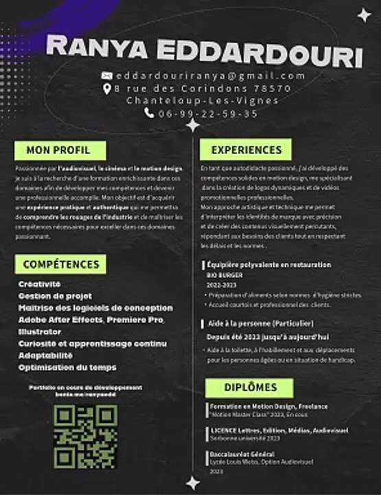 INA cv