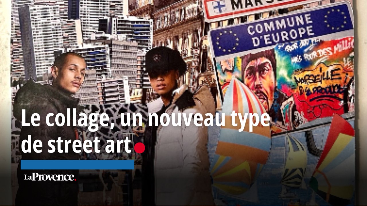 Le collage, un nouveau type de street art.