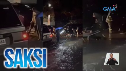 14 sasakyan, nalubog sa baha sa Baguio | Saksi