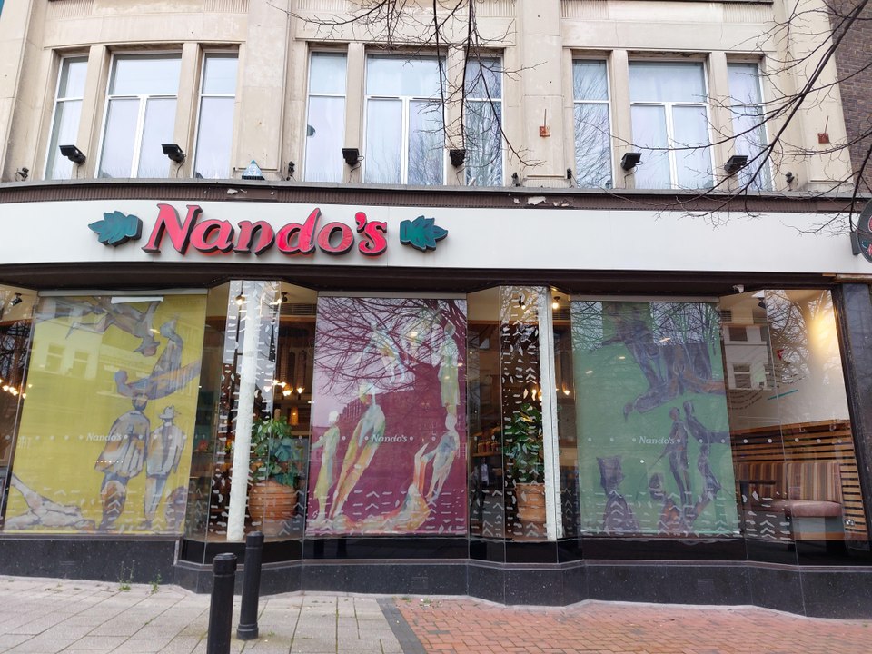Nando's Garlic Churrasco Burger